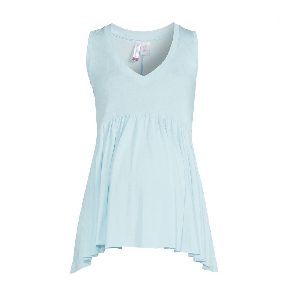 NWT Planet Motherhood Maternity Women's Sleeveless Empire Waist Top